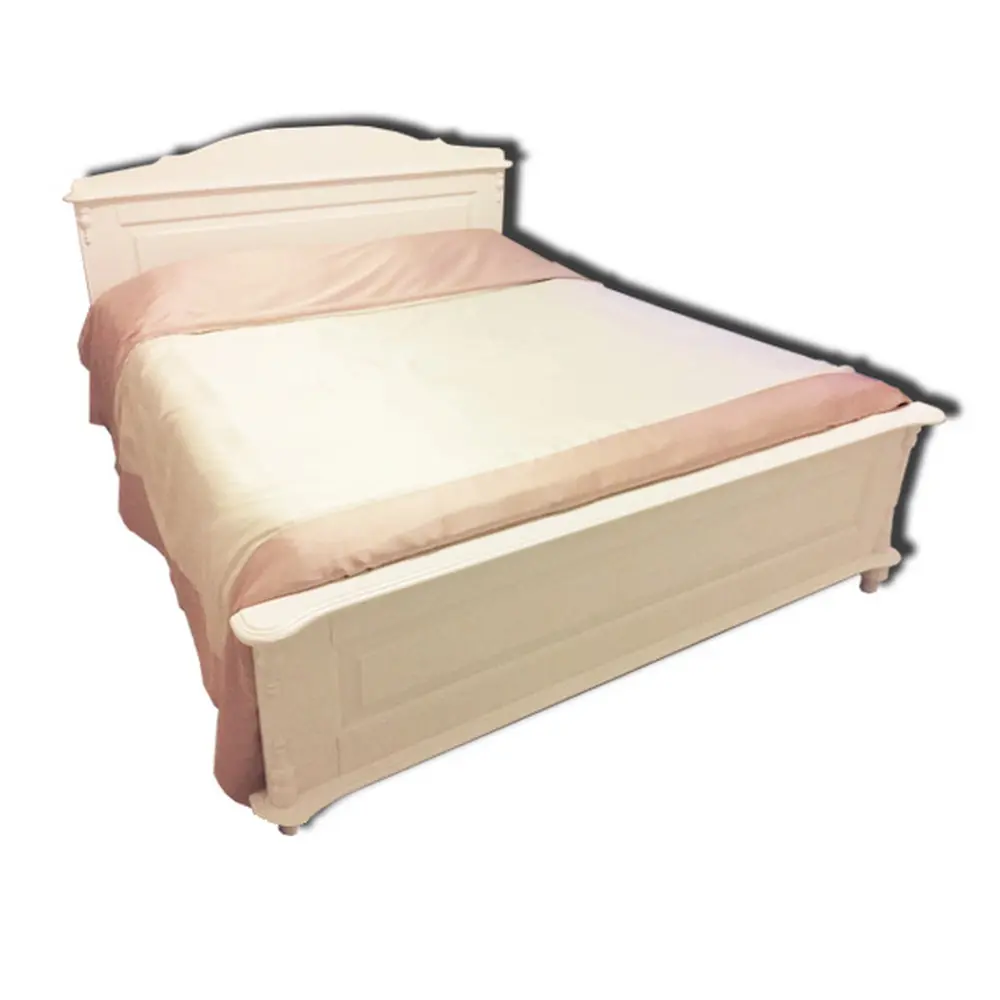   Кровать массив сосны Скандия 1600х2000 с низкой спинкой 12.2.05  