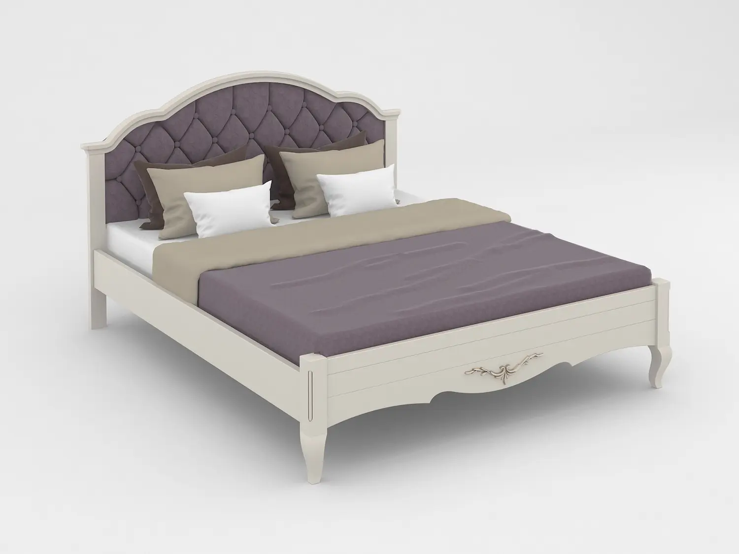 Кровать Флоренция 160х200 с каретной стяжкой