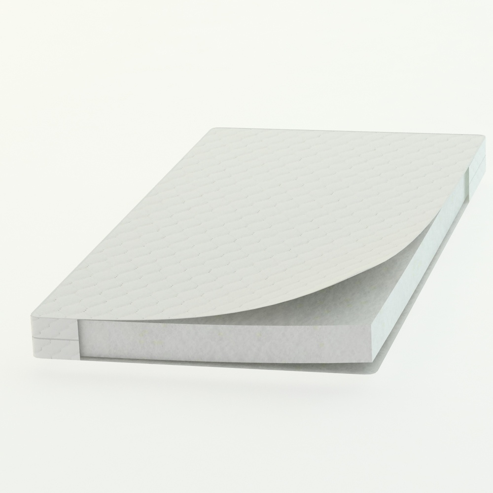 Матрас DreamTex Прямоугольный 73х53х6см (Холкон 6см) Непромокаемый на пеленальный столик Стандарт