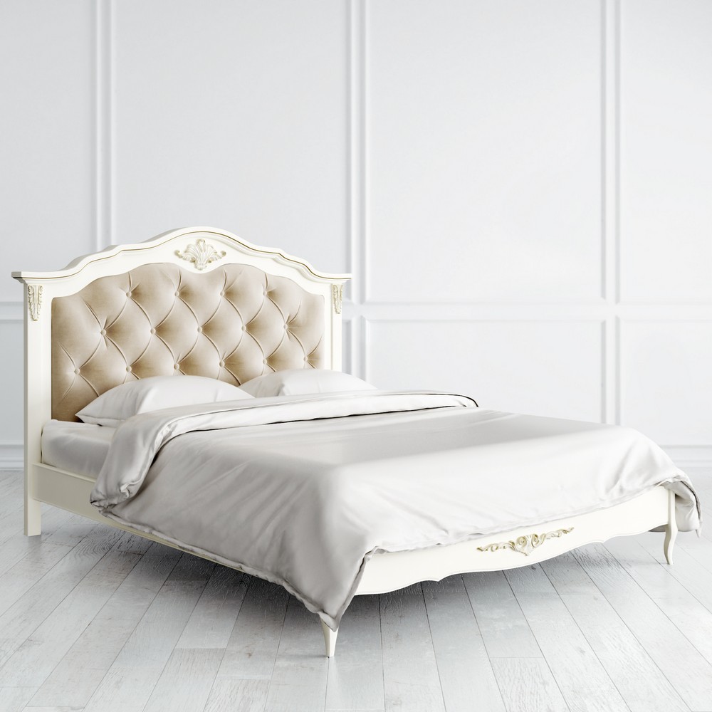 Кровать с мягким изголовьем 160*200 R316g