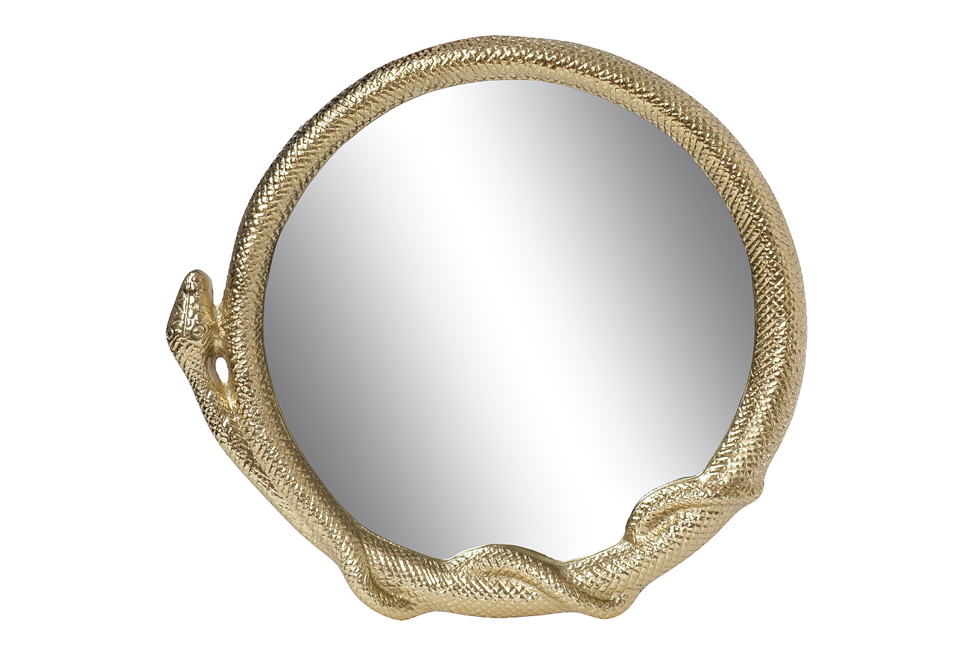 94PR-22502 Зеркало декоративное "Змейка", цвет золото 