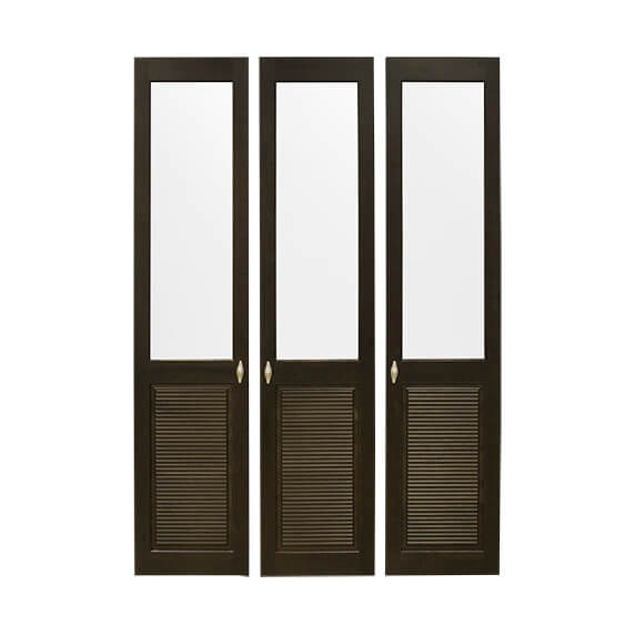 Комплект дверей к стеллажу "Рауна" 30 (колониал)